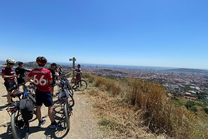 Barcelona to Tibidabo: Hidden Gems and Scenic views E-Bike Tour