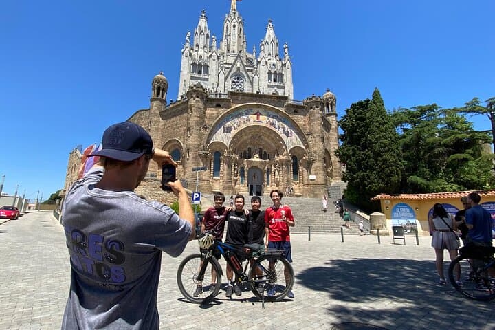 Barcelona to Tibidabo: Hidden Gems and Scenic views E-Bike Tour