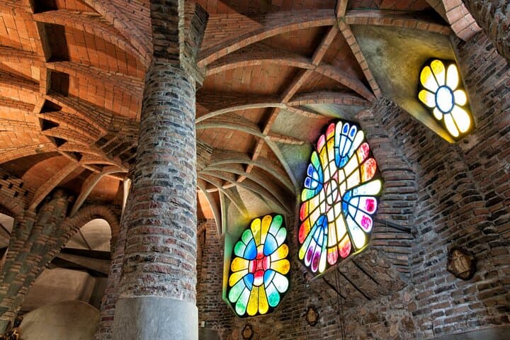 Colonia Guell & Gaudi's Crypt Admission Ticket with Audioguide