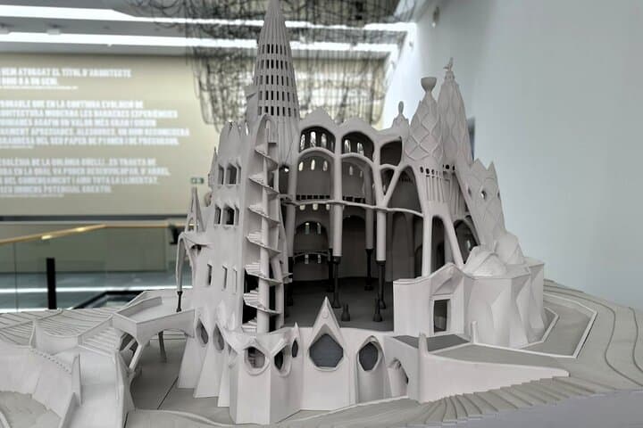 Colonia Guell & Gaudi's Crypt Admission Ticket with Audioguide