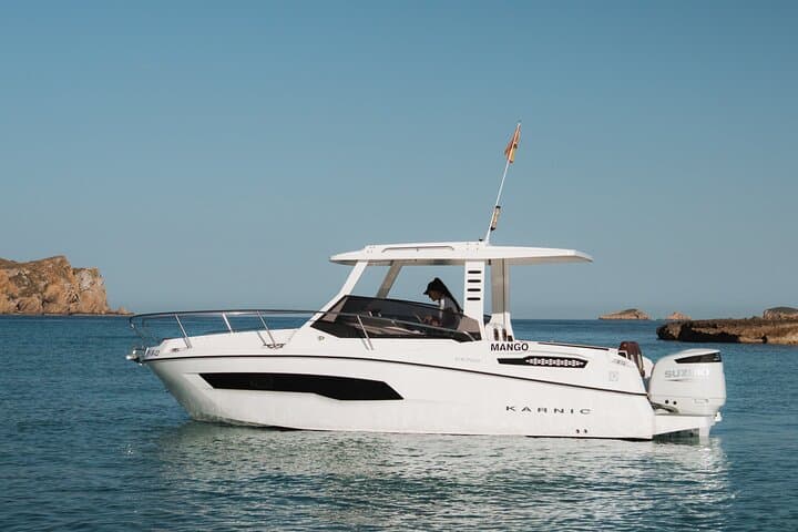 3 hour boat trip around the west coast of IBIZA