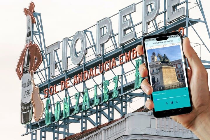Discover Madrid’s landmarks while following rich GPS-triggered stories
