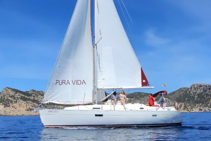 A day on Private Sailboat with Captain in Mallorca (up to 5 pax)