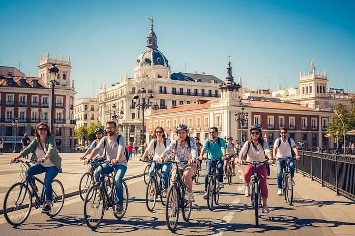 Unusual Madrid Tour by Bike or E-Bike and Hidden Gems
