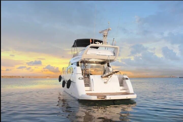 Torrevieja Sunset on Luxury Yacht Azimuth 16 meters
