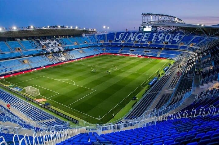 Museum and Tour of La Rosaleda, Malaga CF Stadium