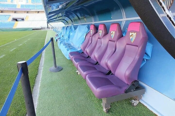 Museum and Tour of La Rosaleda, Malaga CF Stadium