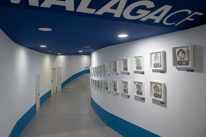 Museum and Tour of La Rosaleda, Malaga CF Stadium