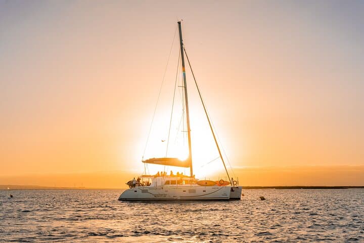 Catamaran Sunset Deluxe Tour to Isle of Wolves