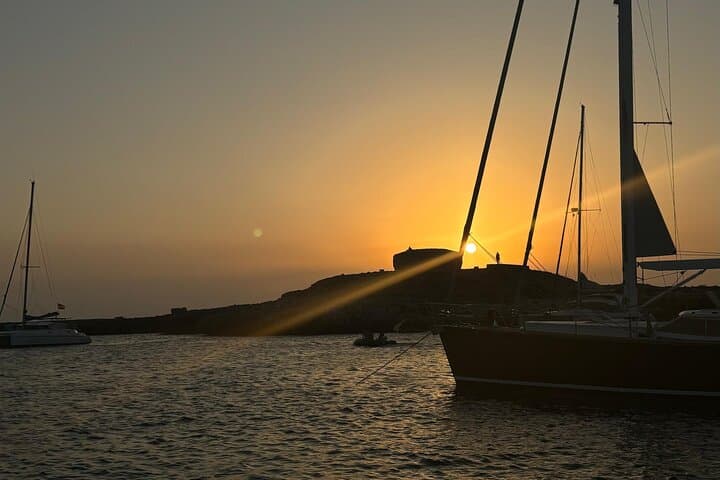 Private Sunset Sailing Experience from Cala Galdana