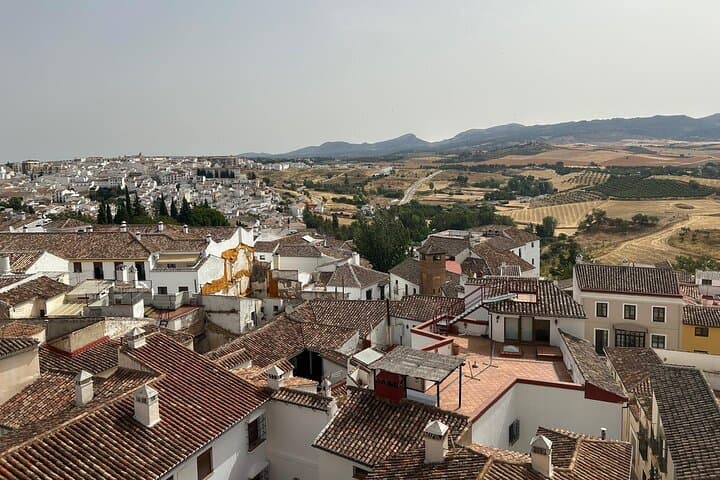 from Marbella/Estepona: Private VIP Ronda Tour with Tapas + Admission