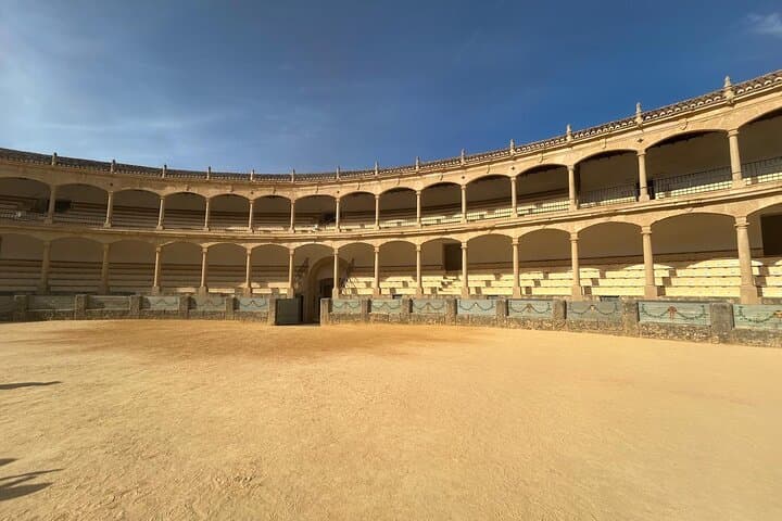 Optionally, we visit the oldest bullring in the world together