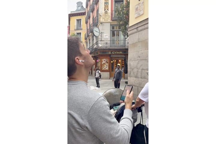 Listen to immersive stories while exploring iconic streets of Madrid