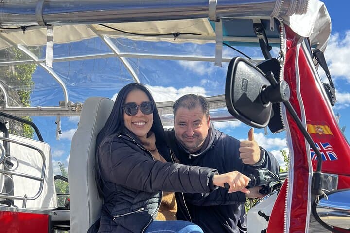 Discover Madrid in Tuk Tuk for 2 hours