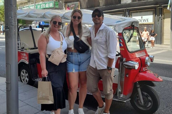 Discover Madrid in Tuk Tuk for 2 hours
