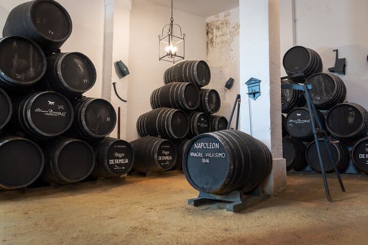 Guided Winery Tour with Wine Tastings in Jerez