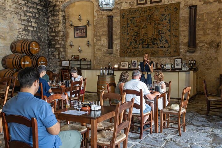 Guided Winery Tour with Wine Tastings in Jerez