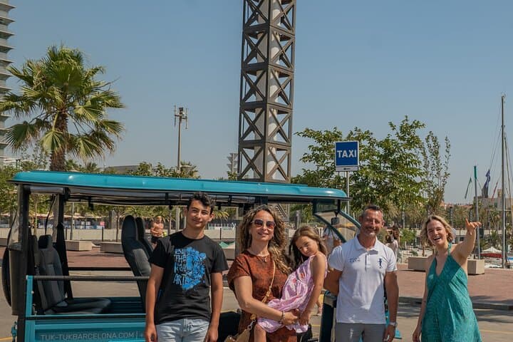 Barcelona Essentials Private Tuk-Tuk Sightseeing Tour