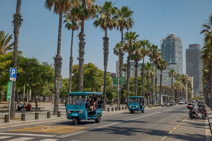 Barcelona Essentials Private Tuk-Tuk Sightseeing Tour