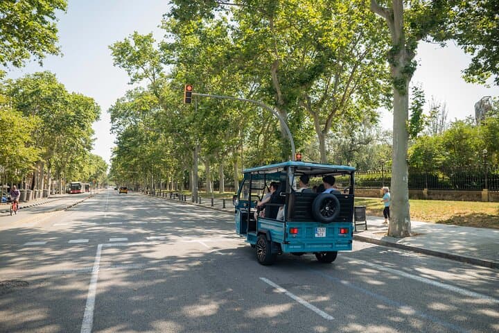 Barcelona Panoramic Private Electric Tuk-Tuk Tour