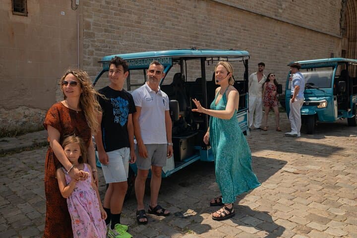 Barcelona City Highlights Private Tuk Tuk Tour