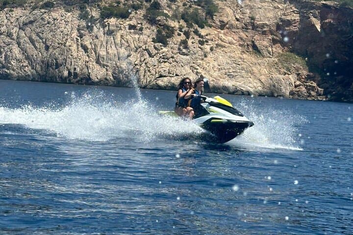 Cala salada tour jetski ibiza