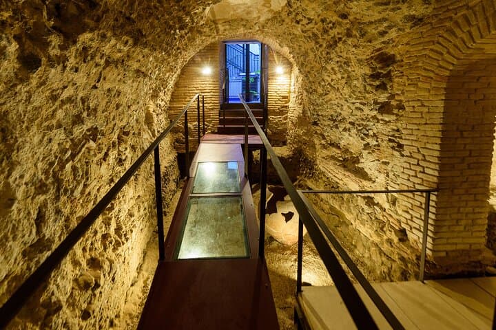 Toledo Roman Baths, underground