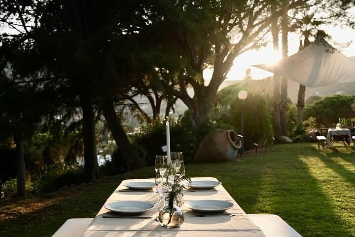 Wine Testing Overlooking the mediterranean Sea