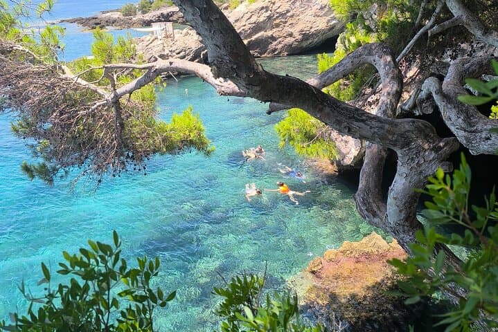 Unspoilt coves