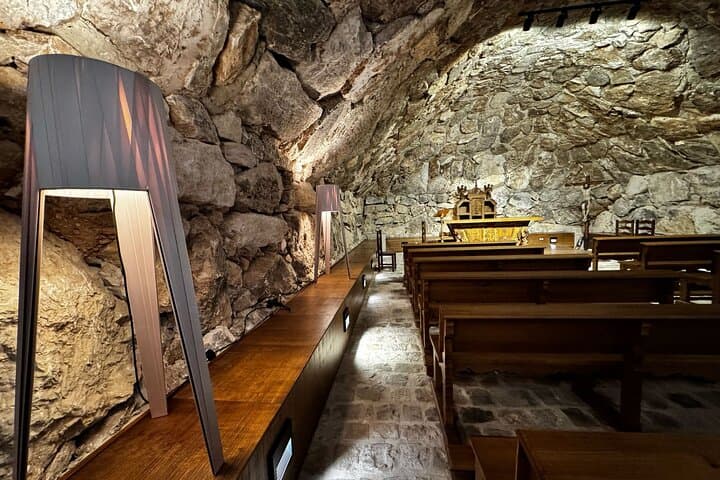 Church inside cellar