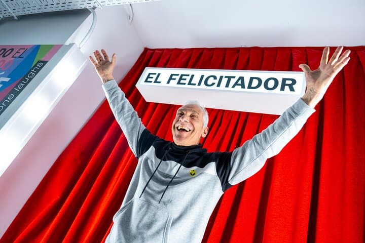 Museum of Happiness Madrid: Boost your self-esteem with “El Felicitador,” an interactive installation that celebrates the best of you.