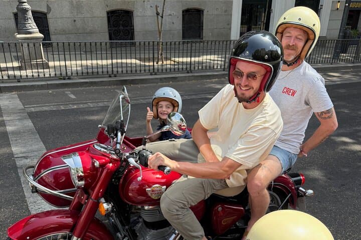 The Ultimate Madrid Private Sidecar Experience (2 Hours)
