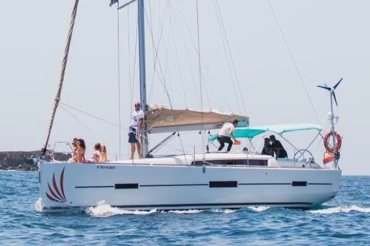 3-hour whale watching on a luxury sailboat in Costa Adeje