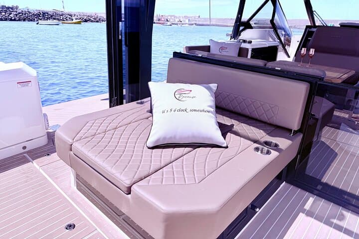 Spacious sun decks