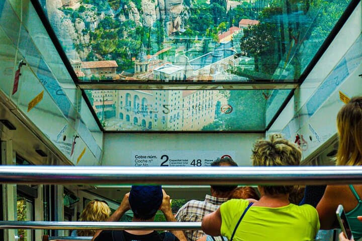 Montserrat Tour with Cogwheel Train, Monastery & Black Madonna