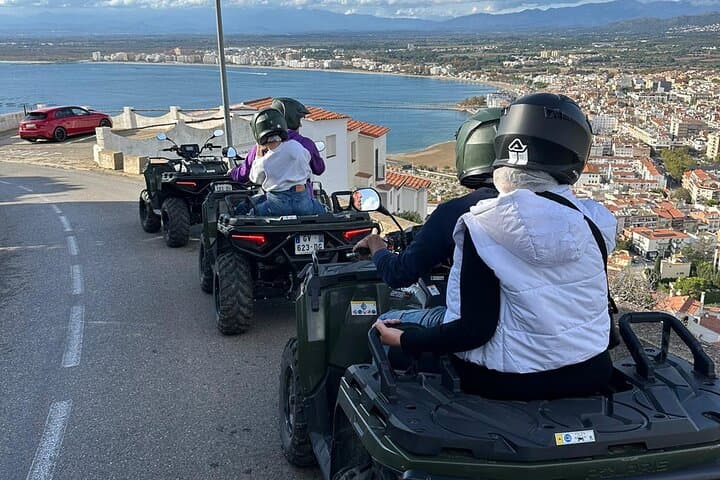 Quad tour on the beautiful bay of Rosas
