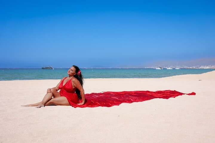 Flying Dress Photoshoot in Mallorca