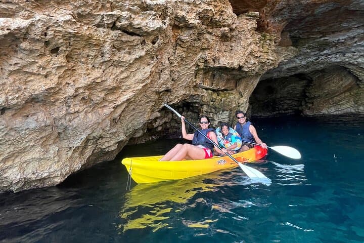 Guided Sea Cave Tour with Kayaking and Snorkeling in Ibiza