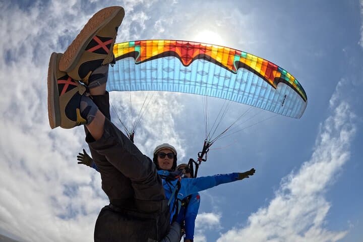 Paragliding tandem flight in Adeje Tenerife