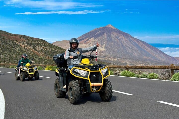 Puerto de la Cruz : Tour in Quad al Teide with Photos & Snack Local