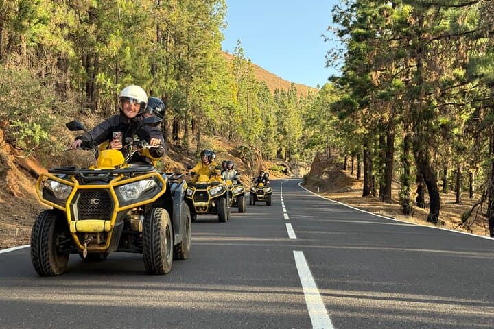 Puerto de la Cruz : Tour in Quad al Teide with Photos & Snack Local