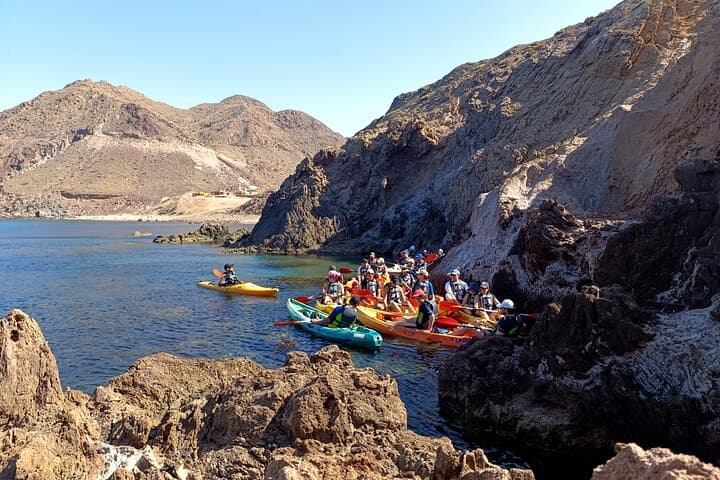 Kayak y snorkell por las mejores calas del Parque Natural Cabo de Gata