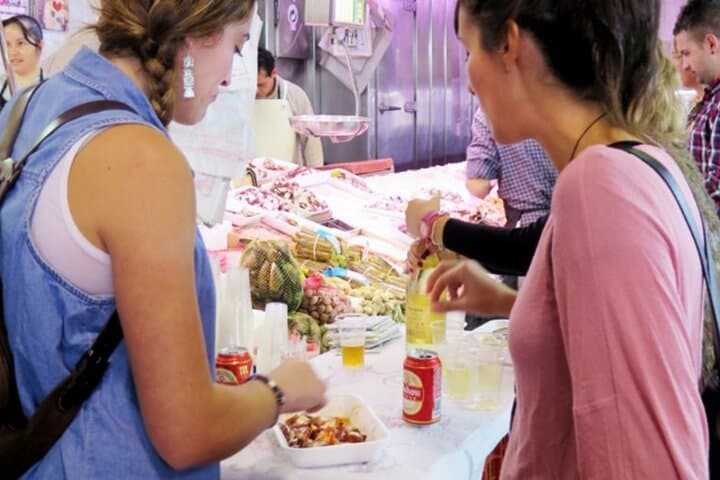 Market Tour: 1h of Spanish Food History Optional Pairing Meal