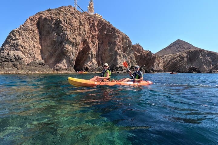 Kayak y snorkell por las mejores calas del Parque Natural Cabo de Gata
