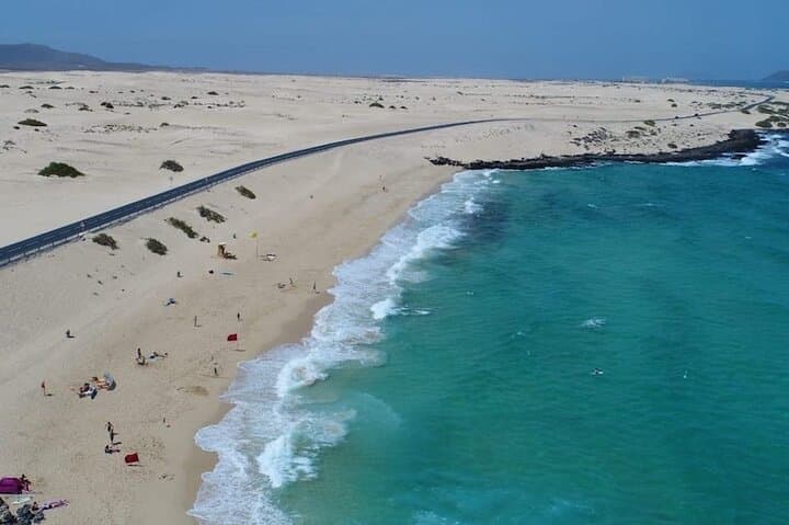 From South Fuerteventura 4x4 Tour Corralejo Dunes and El Cotillo