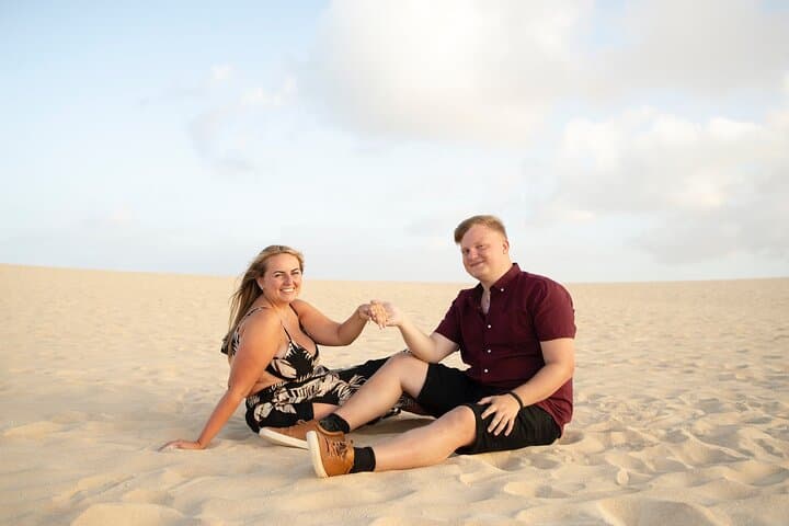 Las Dunas Private Photo Session at Sunset