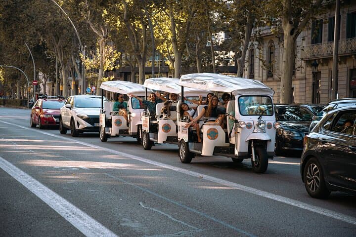 Official Tuk Tuk BCN l Barcelona 3 Hours City Tour