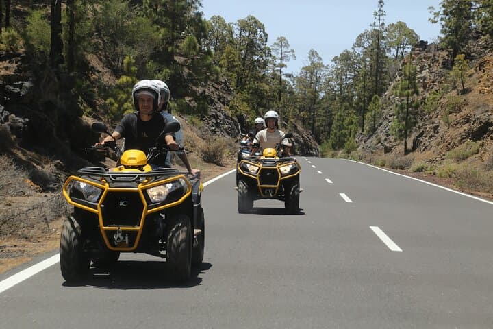 Puerto de la Cruz: Teide Quad Volcanic Tour Teide National Park