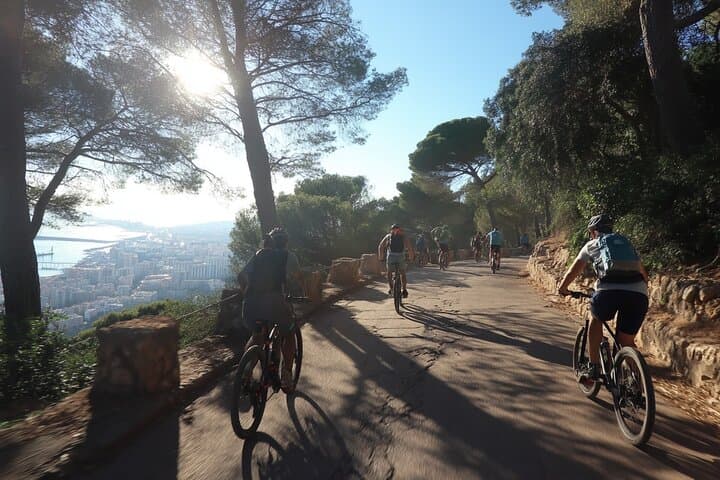 Malaga 2 Hours E-Bike Tour with Gibralfaro Forest