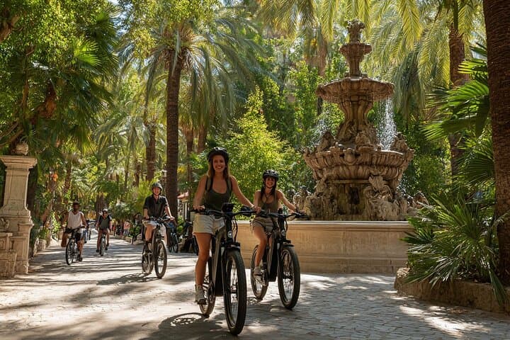 Malaga 2 Hours E-Bike Tour with Gibralfaro Forest